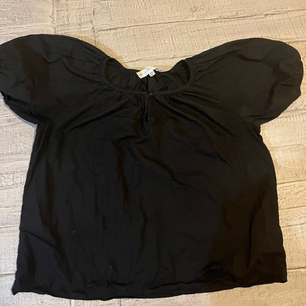 Black Casual Top